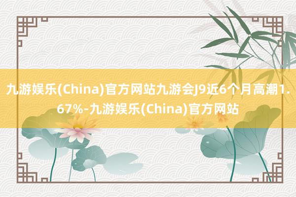 九游娱乐(China)官方网站九游会J9近6个月高潮1.67%-九游娱乐(China)官方网站