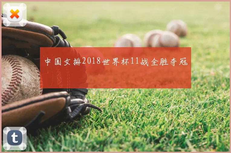 中国女排2018世界杯11战全胜夺冠