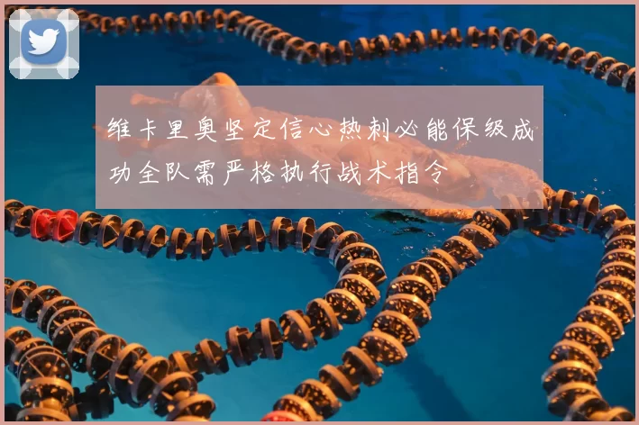 维卡里奥坚定信心热刺必能保级成功全队需严格执行战术指令