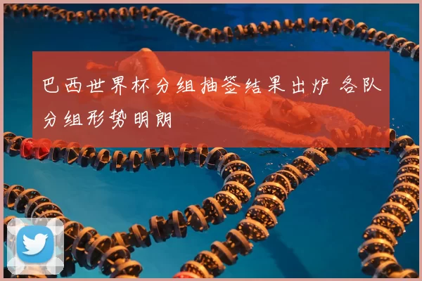 巴西世界杯分组抽签结果出炉 各队分组形势明朗
