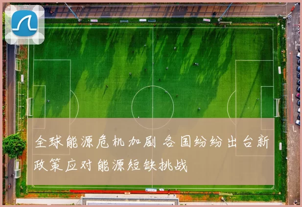 全球能源危机加剧 各国纷纷出台新政策应对能源短缺挑战