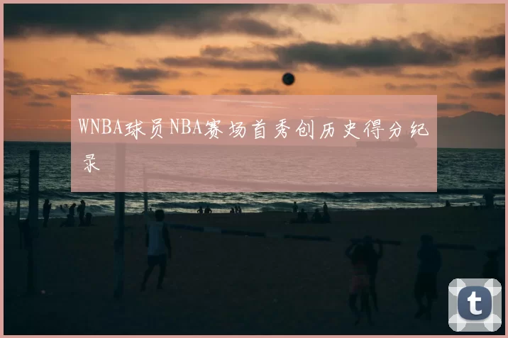 WNBA球员NBA赛场首秀创历史得分纪录